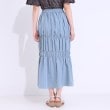 シューラルー(SHOO・LA・RUE/Cutie Blonde)の【S-LL】コーデが華やかに シャーリングデザインスカート15