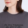シューラルー(SHOO・LA・RUE/Cutie Blonde)の【ひんやり/汗染み軽減/UVカット】 ロゴプリントノースリーブTシャツ16