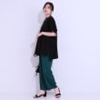 シューラルー(SHOO・LA・RUE/Cutie Blonde)のヒップが隠せる バックシャーリング チュニックTシャツ7