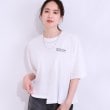 シューラルー(SHOO・LA・RUE/Cutie Blonde)のリメイク風Tシャツ ホワイト(201)