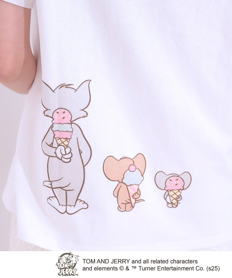 シューラルー(SHOO・LA・RUE/Cutie Blonde)の【TOM and JERRY 別注】ベーシックTシャツ5