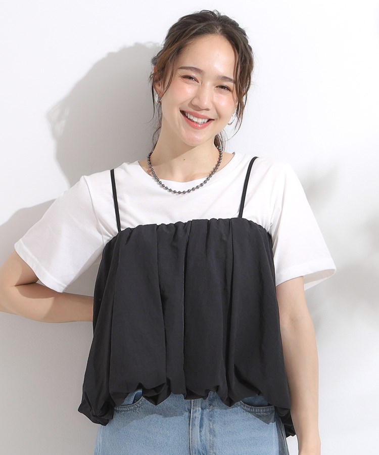 シューラルー(SHOO・LA・RUE/Cutie Blonde)の【2点セット】バルーンキャミ+Tシャツセット5