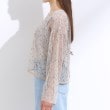 シューラルー(SHOO・LA・RUE/Cutie Blonde)の【前後2WAY】スラブメッシュリボンカーディガン16