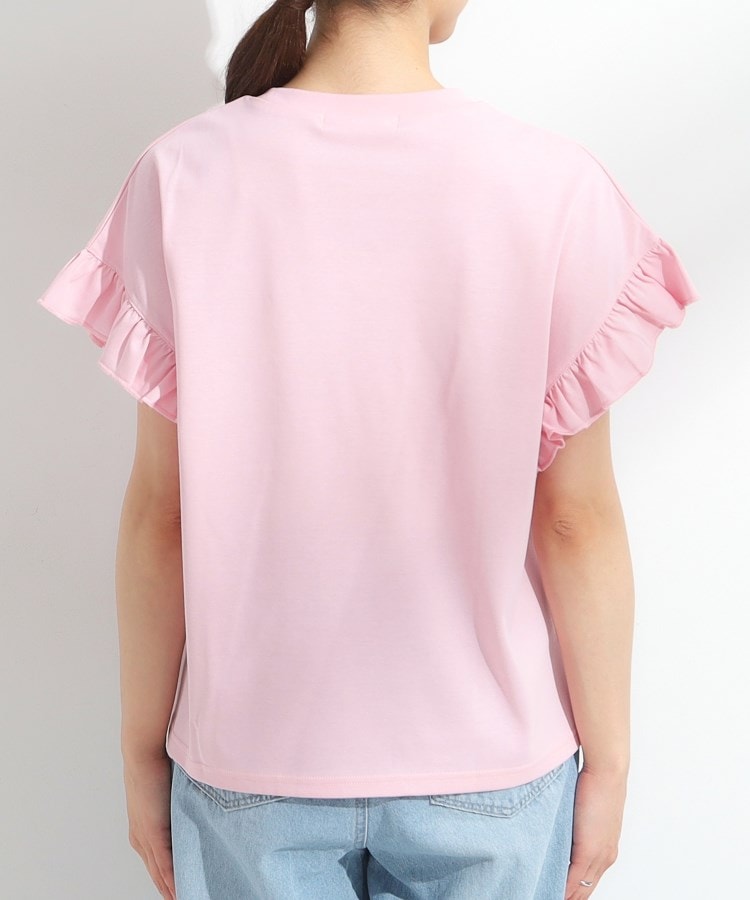 シューラルー(SHOO・LA・RUE/Cutie Blonde)の【SHOO ICE/汗染み軽減/UVカット】フリルTシャツ19