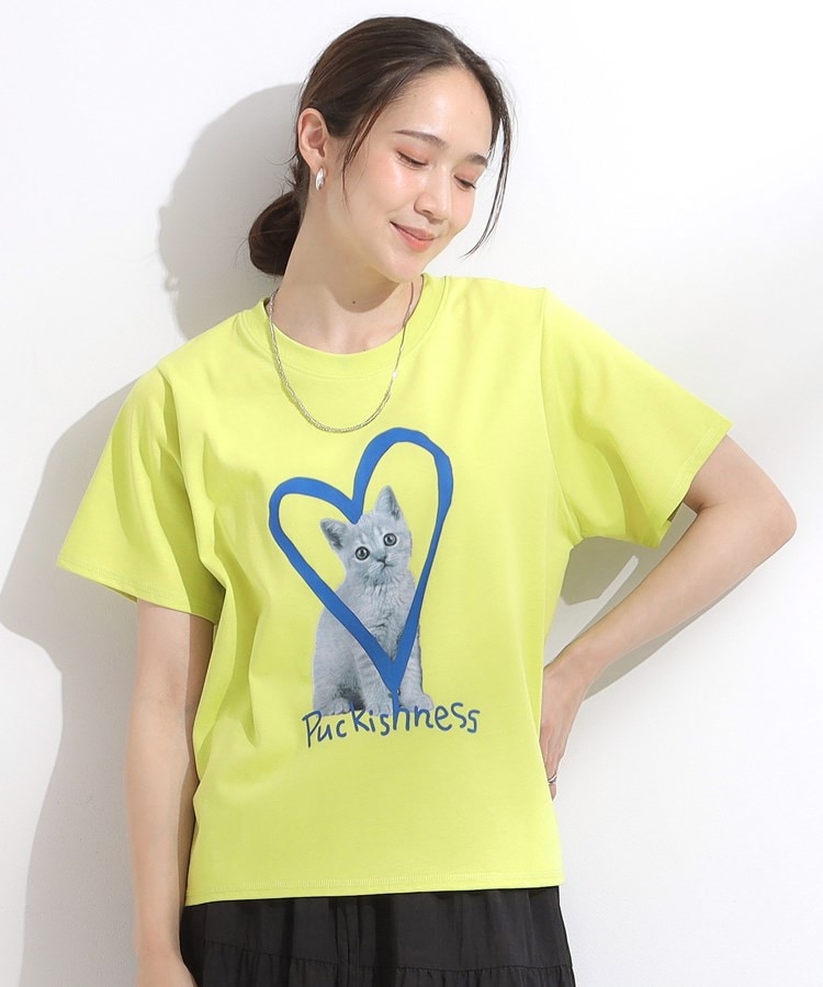 シューラルー(SHOO・LA・RUE/Cutie Blonde)の【SHOO ICE/汗染み軽減/UVカット】グラフィックアソートTシャツ5