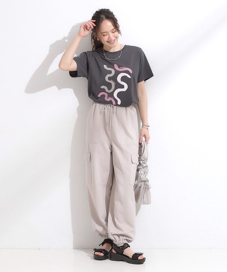 シューラルー(SHOO・LA・RUE/Cutie Blonde)の【SHOO ICE/汗染み軽減/UVカット】グラフィックアソートTシャツ23