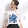 シューラルー(SHOO・LA・RUE/Cutie Blonde)の【SHOO ICE/汗染み軽減/UVカット】グラフィックアソートTシャツ ホワイト(201)