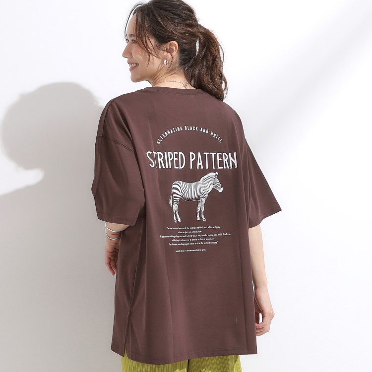 シューラルー(SHOO・LA・RUE/Cutie Blonde)の【SHOO ICE/汗染み軽減/UVカット】プリントアソート BIG Tシャツ Ｔシャツ