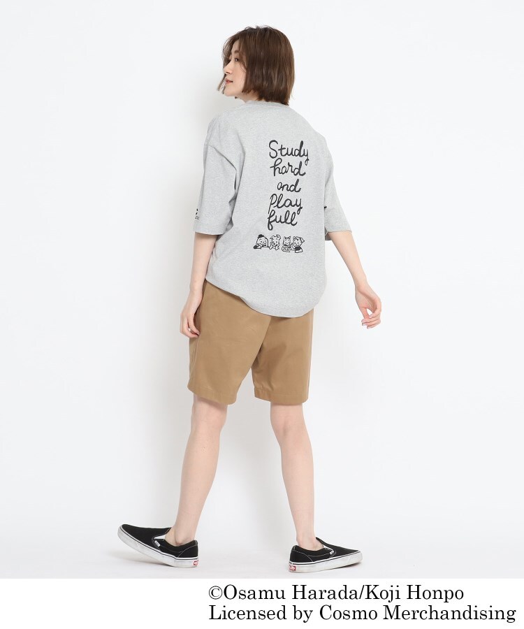 ベース コントロール レディース(BASE CONTROL LADYS)のOSAMU GOODS/オサムグッズ コラボ バックプリント コットン半袖Tシャツ13