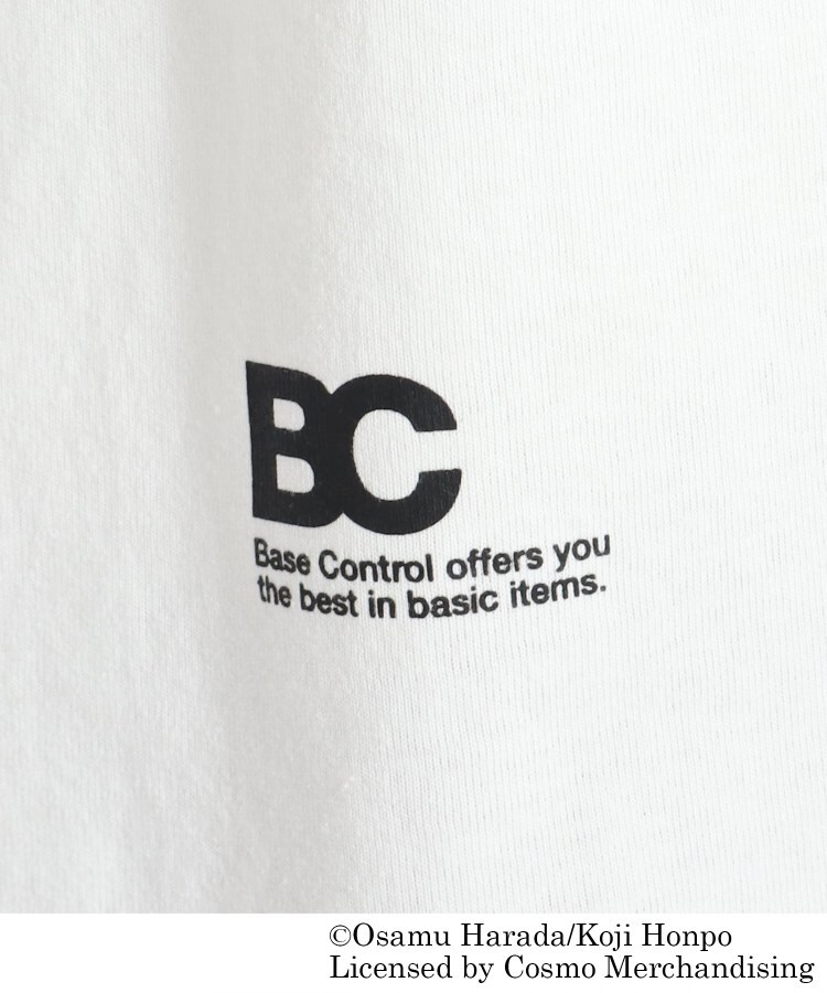 ベース コントロール レディース(BASE CONTROL LADYS)のOSAMU GOODS/オサムグッズ コラボ 胸刺繍 コットン半袖Tシャツ10
