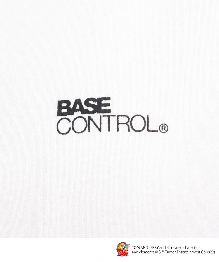 ベース コントロール レディース(BASE CONTROL LADYS)のTOM＆JERRY/トムとジェリー クルーネック バックアイスクリームアート半袖T8