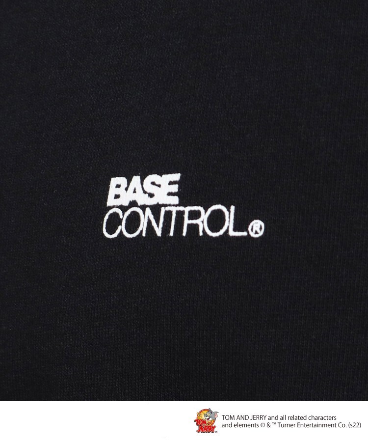 ベース コントロール レディース(BASE CONTROL LADYS)のTOM＆JERRY/トムとジェリー クルーネック バックアイスクリームアート半袖T12