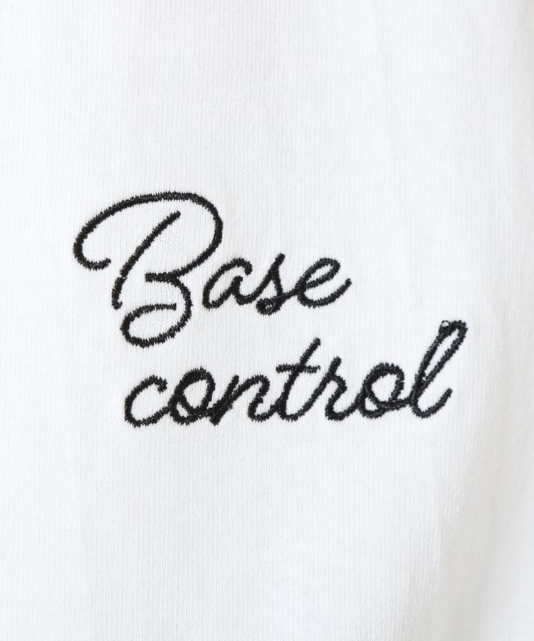 ベース コントロール レディース(BASE CONTROL LADYS)のバイカラースリーブデザイン コットンワイドシルエットラウンドヘムTシャツ7