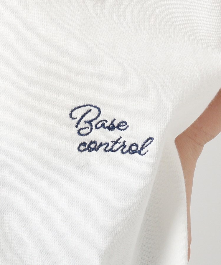 ベース コントロール レディース(BASE CONTROL LADYS)のビッグシルエット ヘビー天竺 配色ステッチ半袖Tシャツ15