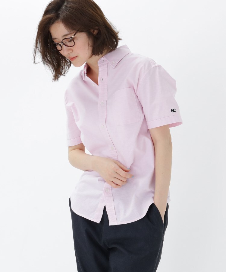 Web限定 ストレッチオックス 半袖シャツ レディース シャツ ブラウス Base Control Ladys ベース ステーション ワールド オンラインストア World Online Store Web限定 ストレッチオックス 半袖シャツ レディース シャツ ブラウス Base Control Ladys ベース ステーション ワールド オンラインストア World Online Store