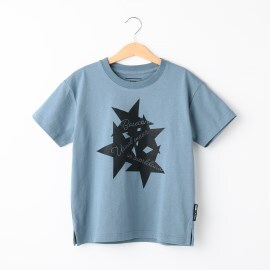 ベース コントロール(キッズ)(BASE CONTROL(Kids))のスターグラフィックデザイン コットン半袖プリントTシャツ Ｔシャツ