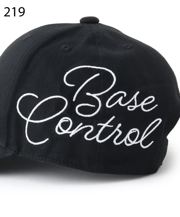 ベース コントロール(キッズ)(BASE CONTROL(Kids))のコットンツイル ロゴデザインバリエーション ローキャップ8