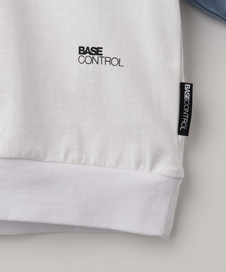 ベース コントロール(キッズ)(BASE CONTROL(Kids))のKIDS コットン天竺  BCロゴグラフィック スーパービッグシルエットロンT5