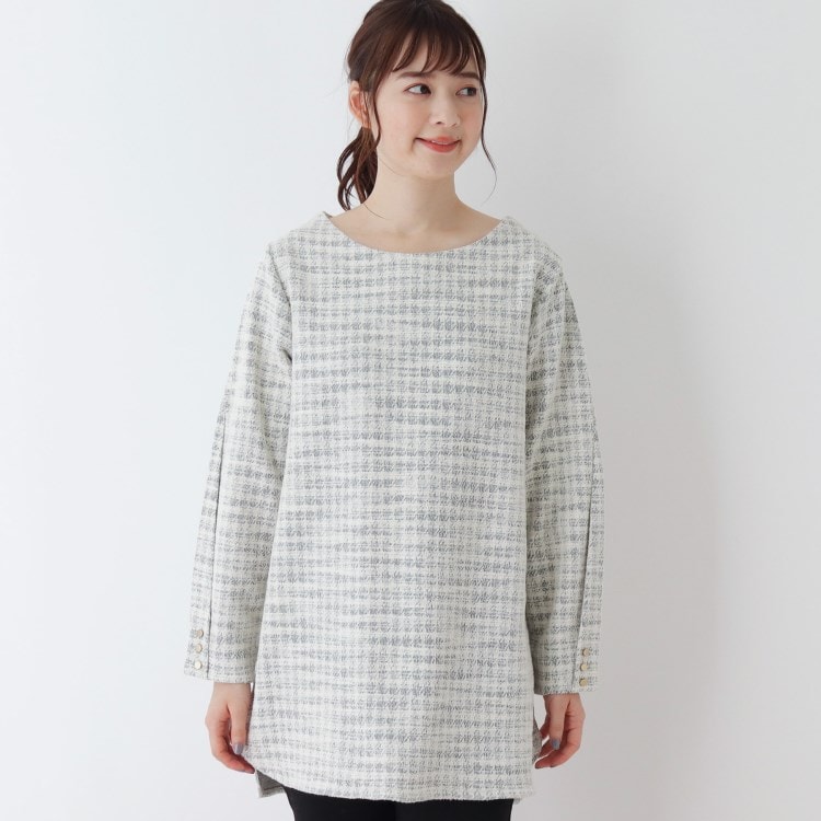 M Ll 千鳥aラインチュニックプルオーバー チュニック Shoo La Rue Mrs シューラルー ワールド オンラインストア World Online Store