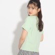 ピンク ラテ(PINK-latte)の編み上げ透けTシャツ21