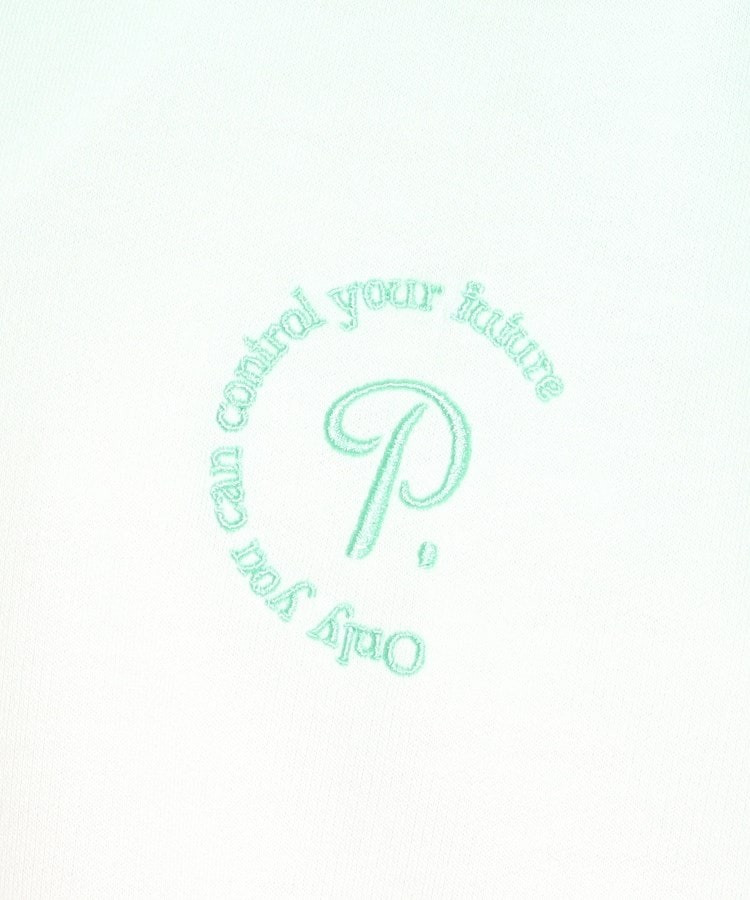 ピンク ラテ(PINK-latte)の【さらっとラクチン】ハーフZIPグラデーションTシャツ14