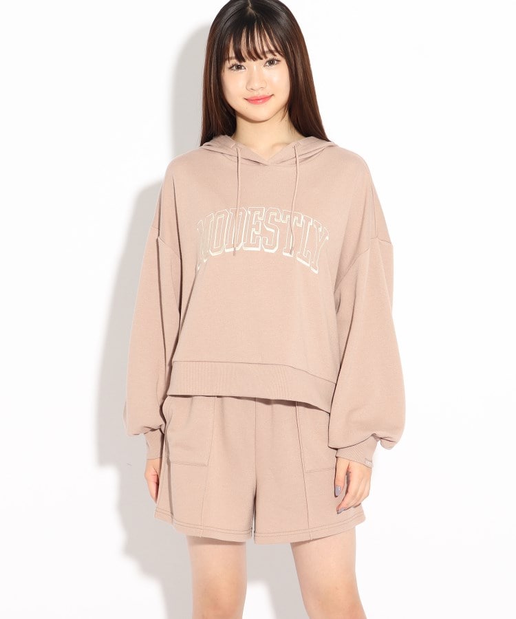 ◇【セットアイテム】らくちん♪パーカー+ショートパンツ ◇【セットアイテム】らくちん♪パーカー+ショートパンツ