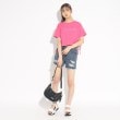 ピンク ラテ(PINK-latte)の裾シャーリングTシャツ19