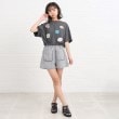 ピンク ラテ(PINK-latte)の【前後2WAY】裾ドロストワッペンTシャツ14