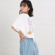 ピンク ラテ(PINK-latte)の【前後2WAY】裾ドロストワッペンTシャツ28