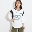 ピンク ラテ(PINK-latte)のユニフォームデザインTシャツ オフホワイト(003)