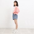 ピンク ラテ(PINK-latte)の【2点SET】透かしカーディガン＋インナーTシャツ14