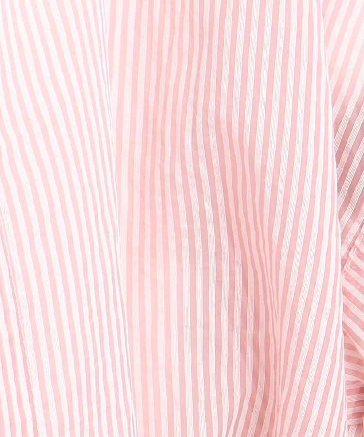 ピンク ラテ(PINK-latte)の【2点SET】シアーストライプシャツ＋TシャツSET15