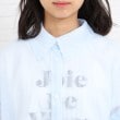 ピンク ラテ(PINK-latte)の【2点SET】シアーストライプシャツ＋TシャツSET4