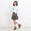 ピンク ラテ(PINK-latte)の【2点SET】シアーストライプシャツ＋TシャツSET28