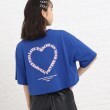 ピンク ラテ(PINK-latte)の【2点SET】ハートサガラロゴ短丈Tシャツ＋キャミSET25