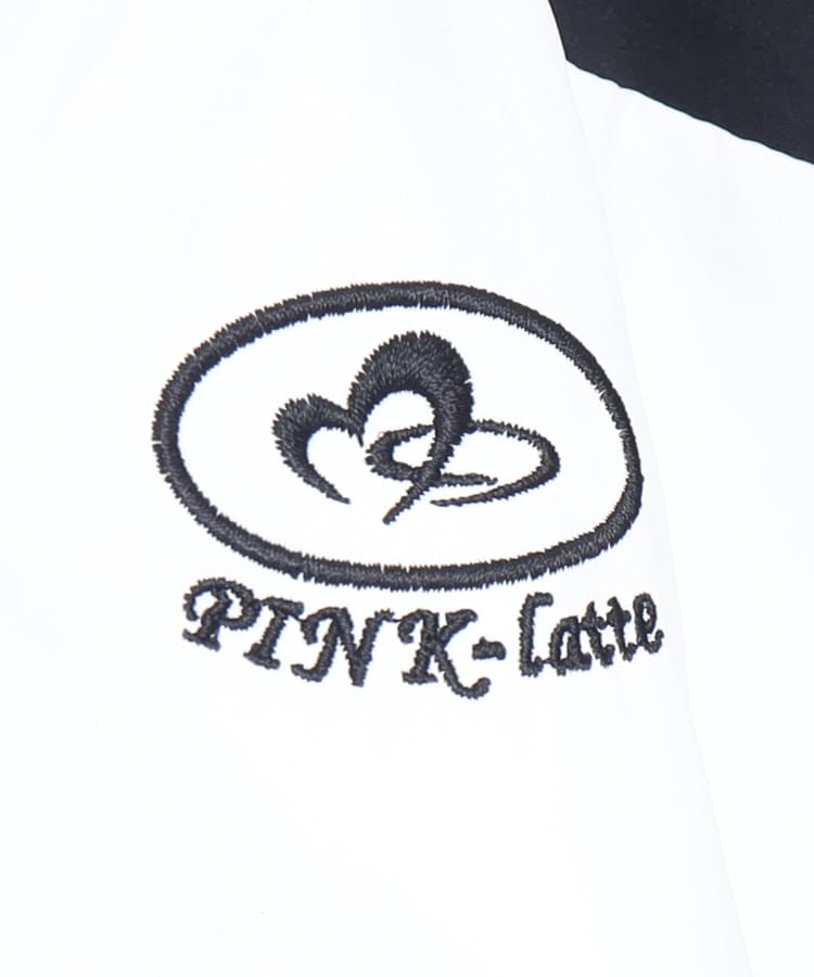ピンク ラテ(PINK-latte)のフード付きスポーティブルゾン8