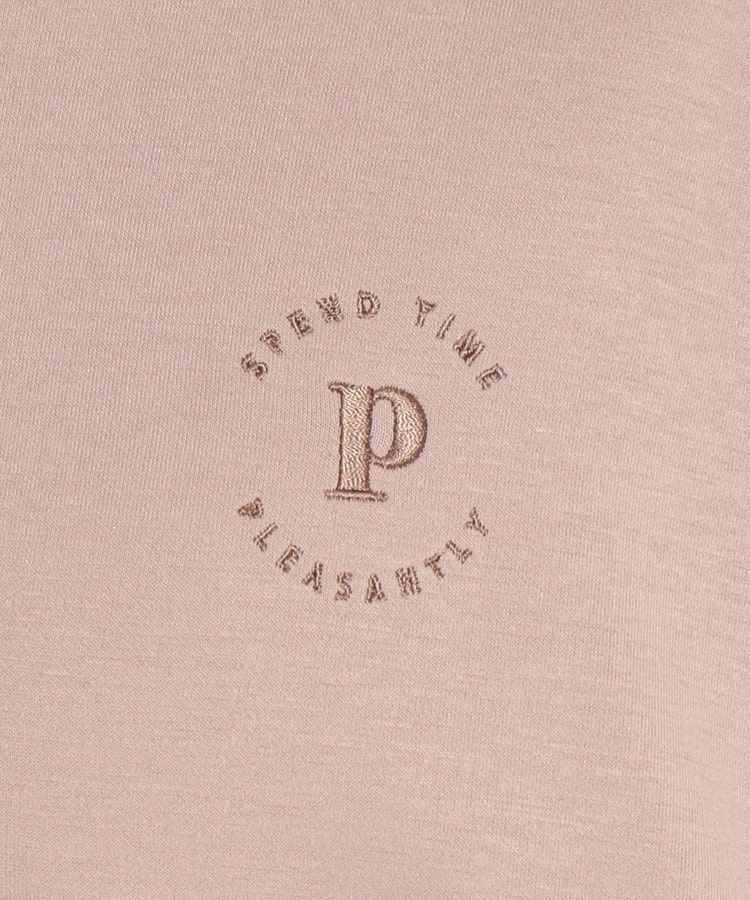 ピンク ラテ(PINK-latte)の【2点SET】ダンボール素材パーカ＋インナーロゴTシャツSET20