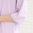 ピンク ラテ(PINK-latte)の七分袖配色パイピングTシャツ5