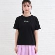 ピンク ラテ(PINK-latte)の【130cm/165cmサイズあり/プチプラアイテム】バックグラデカレッジTシャツ1