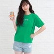 ピンク ラテ(PINK-latte)の【130cm/165cmサイズあり/プチプラアイテム】バックグラデカレッジTシャツ9