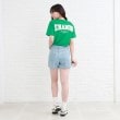 ピンク ラテ(PINK-latte)の【130cm/165cmサイズあり/プチプラアイテム】バックグラデカレッジTシャツ14