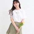 ピンク ラテ(PINK-latte)の【130cm/165cmサイズあり/プチプラアイテム】バックグラデカレッジTシャツ16