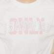 ピンク ラテ(PINK-latte)の【130cmあり】バルーンデニムロゴTシャツ7