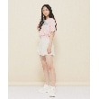 ピンク ラテ(PINK-latte)の【130cmあり】バルーンデニムロゴTシャツ11