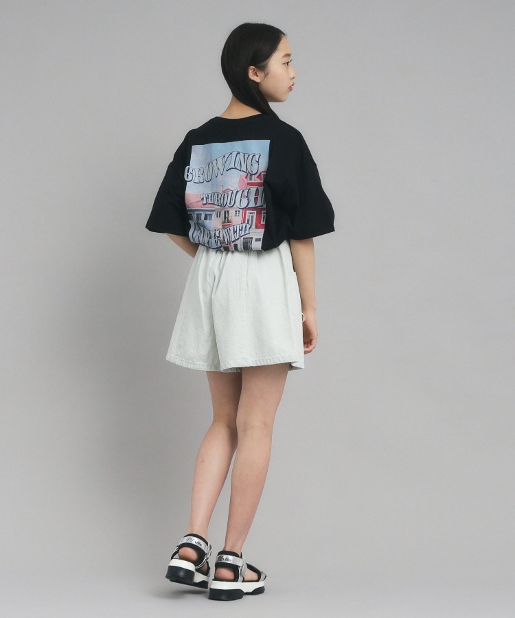 ピンク ラテ(PINK-latte)の【130cmあり】バックフォトプリントTシャツ26