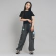 ピンク ラテ(PINK-latte)の【ニコプチ10月号掲載】コンパクトリブTシャツ7