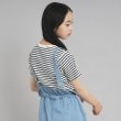 ピンク ラテ(PINK-latte)の【ニコプチ10月号掲載】コンパクトリブTシャツ10