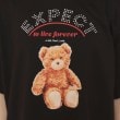 ピンク ラテ(PINK-latte)のラインストーン付きクマTシャツ8