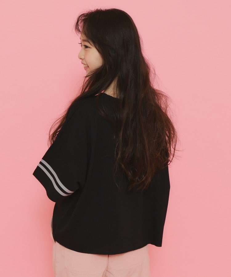 ピンク ラテ(PINK-latte)の【130cmあり】ナンバリング ゆるTシャツ6