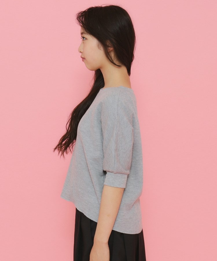 ピンク ラテ(PINK-latte)の【130cmあり】サーマルTシャツ14